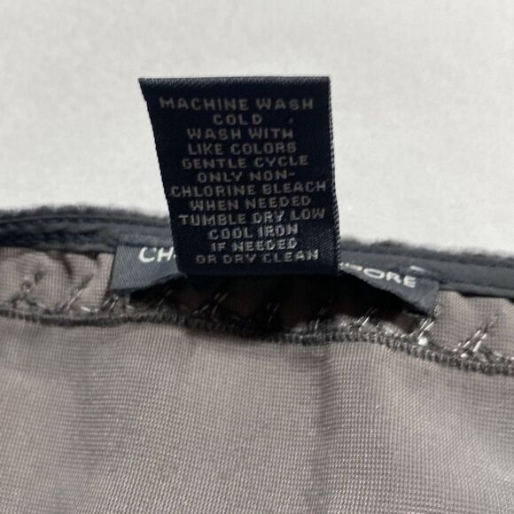 Chelsea & Theodore Womens Shift‎ Floral Dress Embroidered Velvet Gray Pink Small - Picture 9 of 9